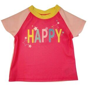 Rash Guard Infant Girls Swim Top - Size: 12 Months